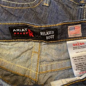 Ariat FR rated jeans.